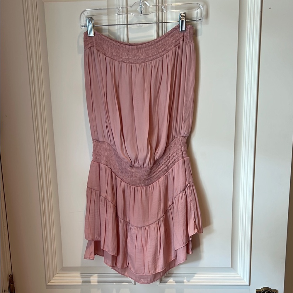 Mustard Seed Pink strapless dress